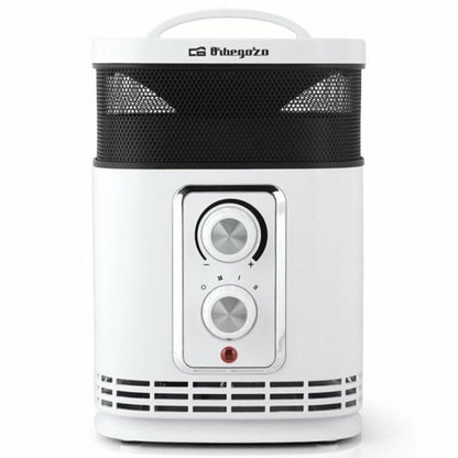 Bärbar keramikvärmare Orbegozo CR 6025 Vit Svart/Vit 1500 W finns hos Aktivcamping