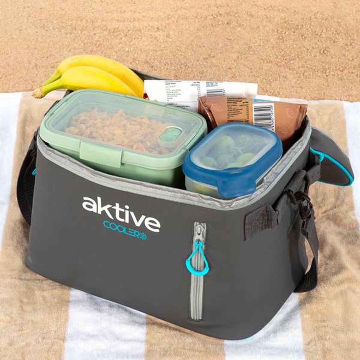 Bärbar kyl Aktive 18 L 34 x 21 x 26 cm finns hos Aktivcamping