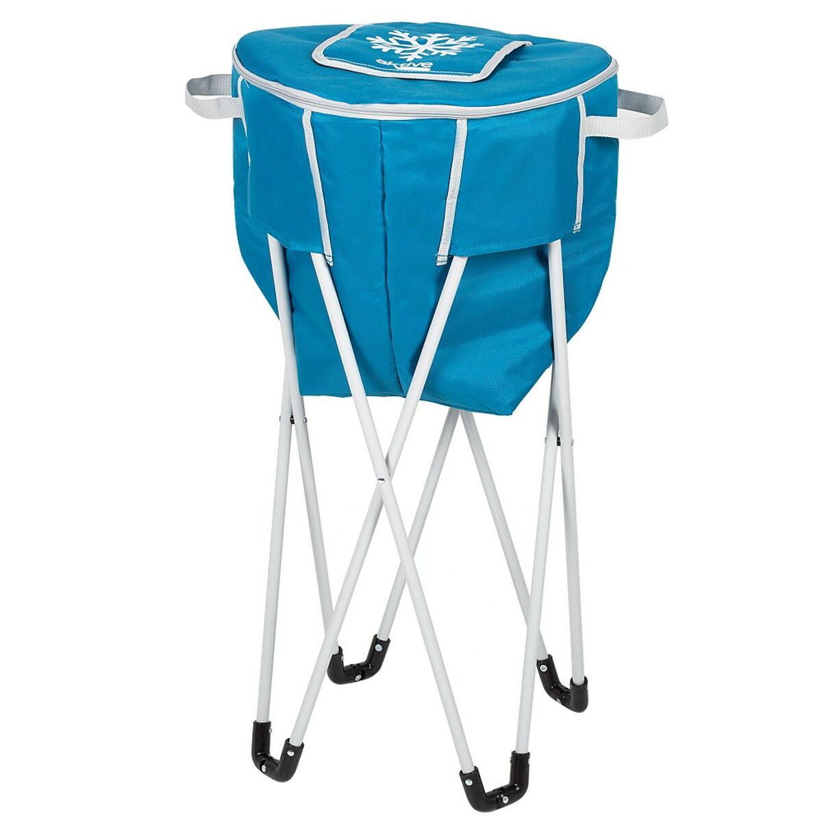 Bärbar kyl Aktive Blå Hopfällbar Med stöd 43 x 85 x 43 cm (2 antal) - finns hos Aktivcamping