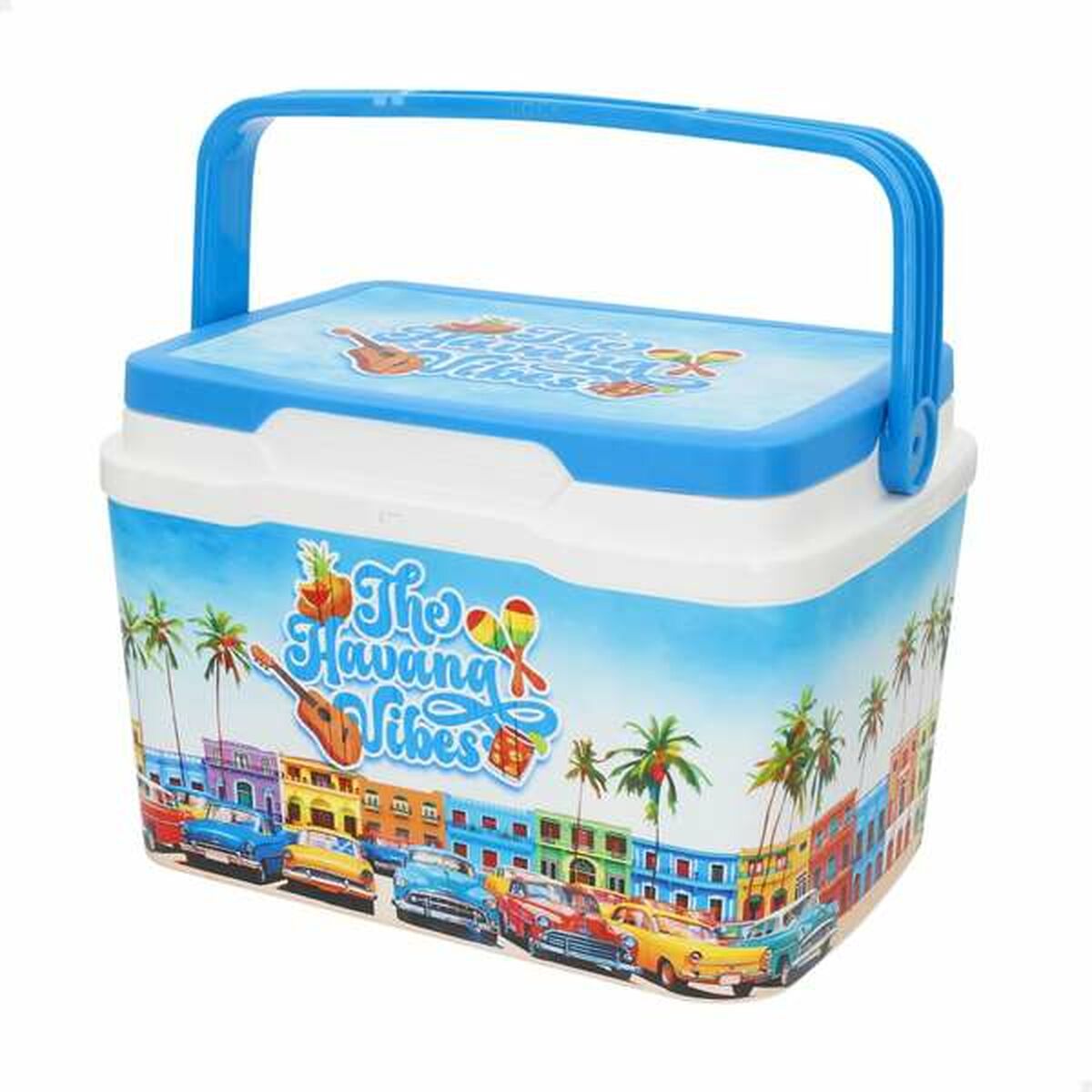 Bärbar kyl Aktive The Havana Vibes 5 L finns hos Aktivcamping