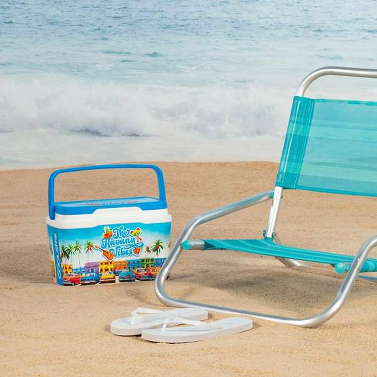 Bärbar kyl Aktive The Havana Vibes 5 L finns hos Aktivcamping