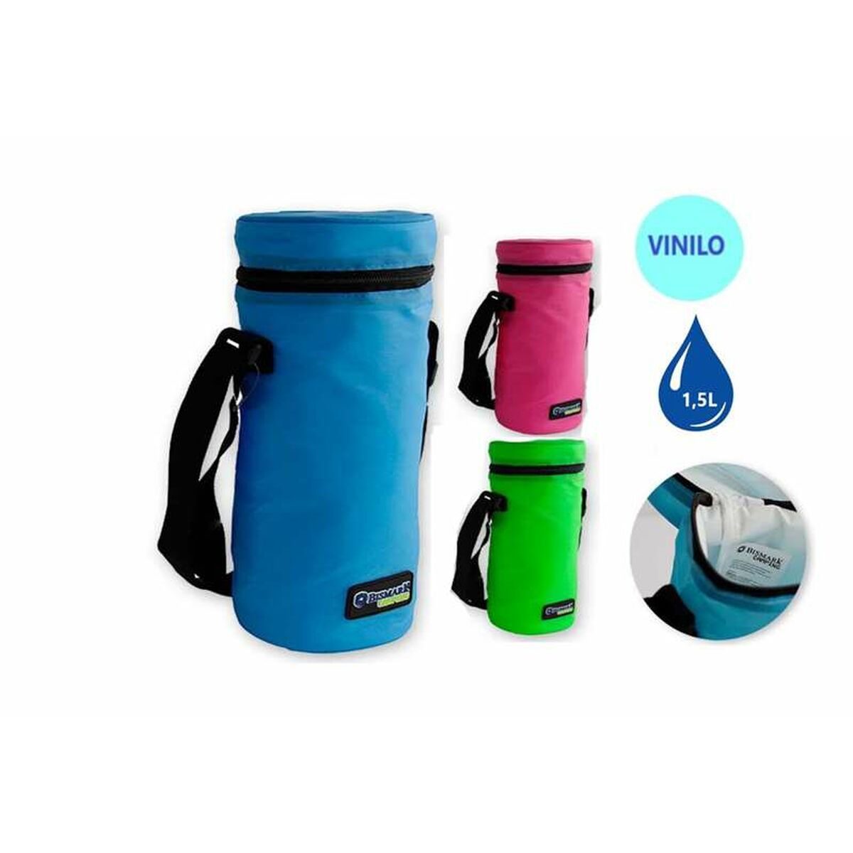Bärbar kyl Bismark 10 x 33 cm Polyester finns hos Aktivcamping