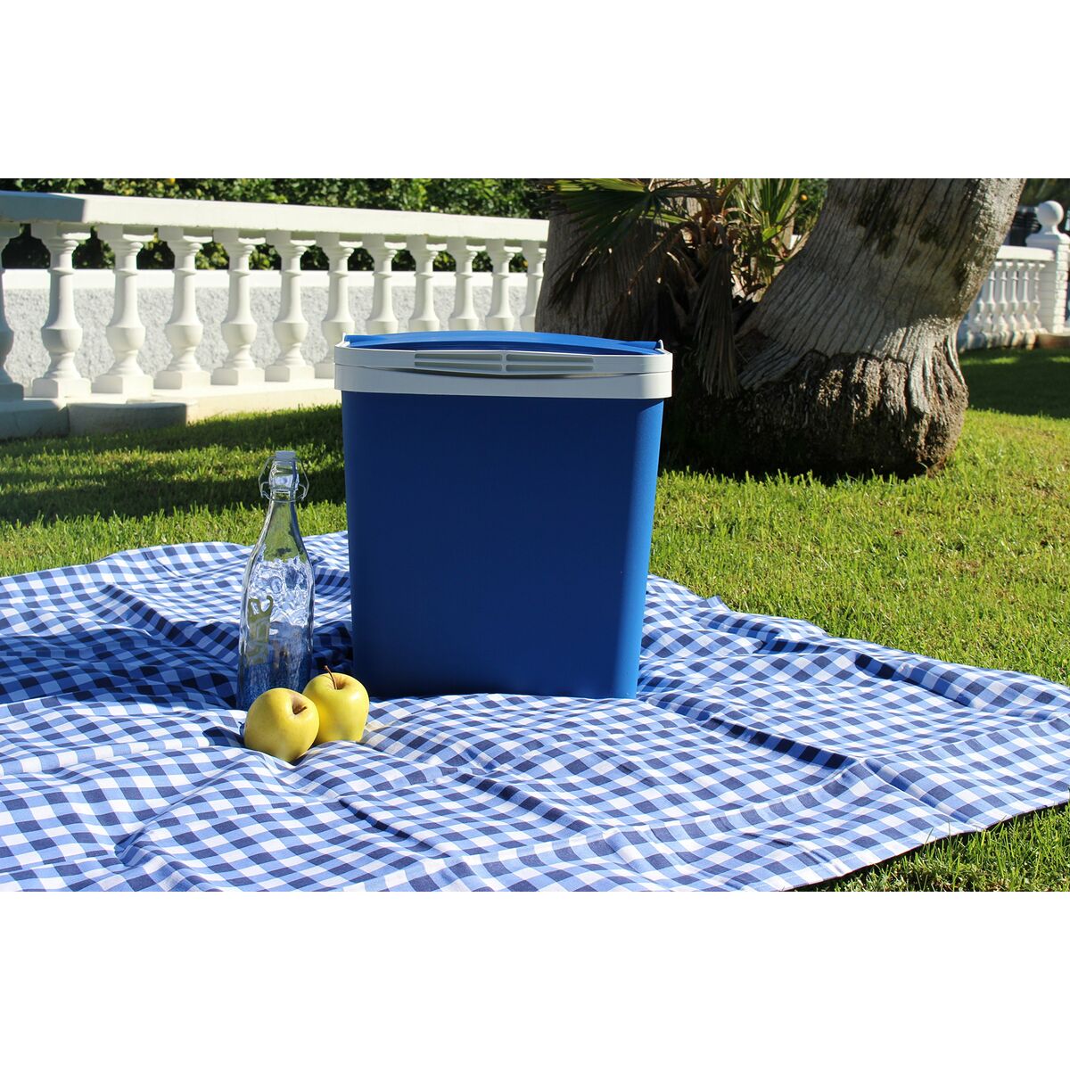 Bärbar kylbox SP Berner Campos Blå 39 x 29 x 37 cm polystyren 24 L - finns hos Aktivcamping