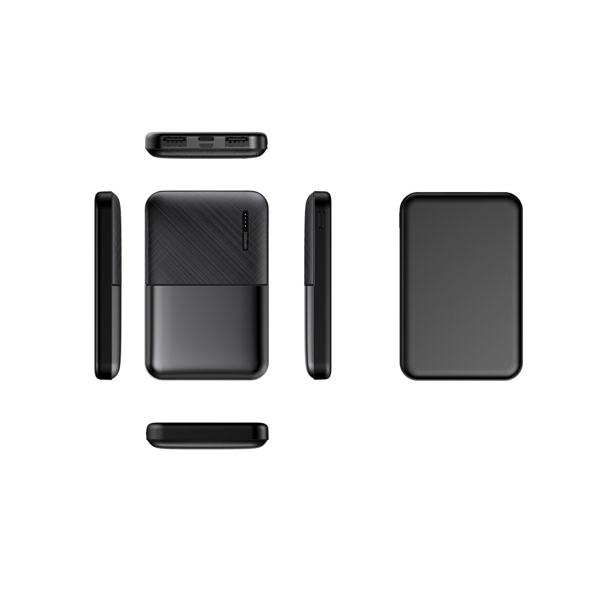 Bärbar laddare DCU 34155000 Svart 5000 mAh finns hos Aktivcamping