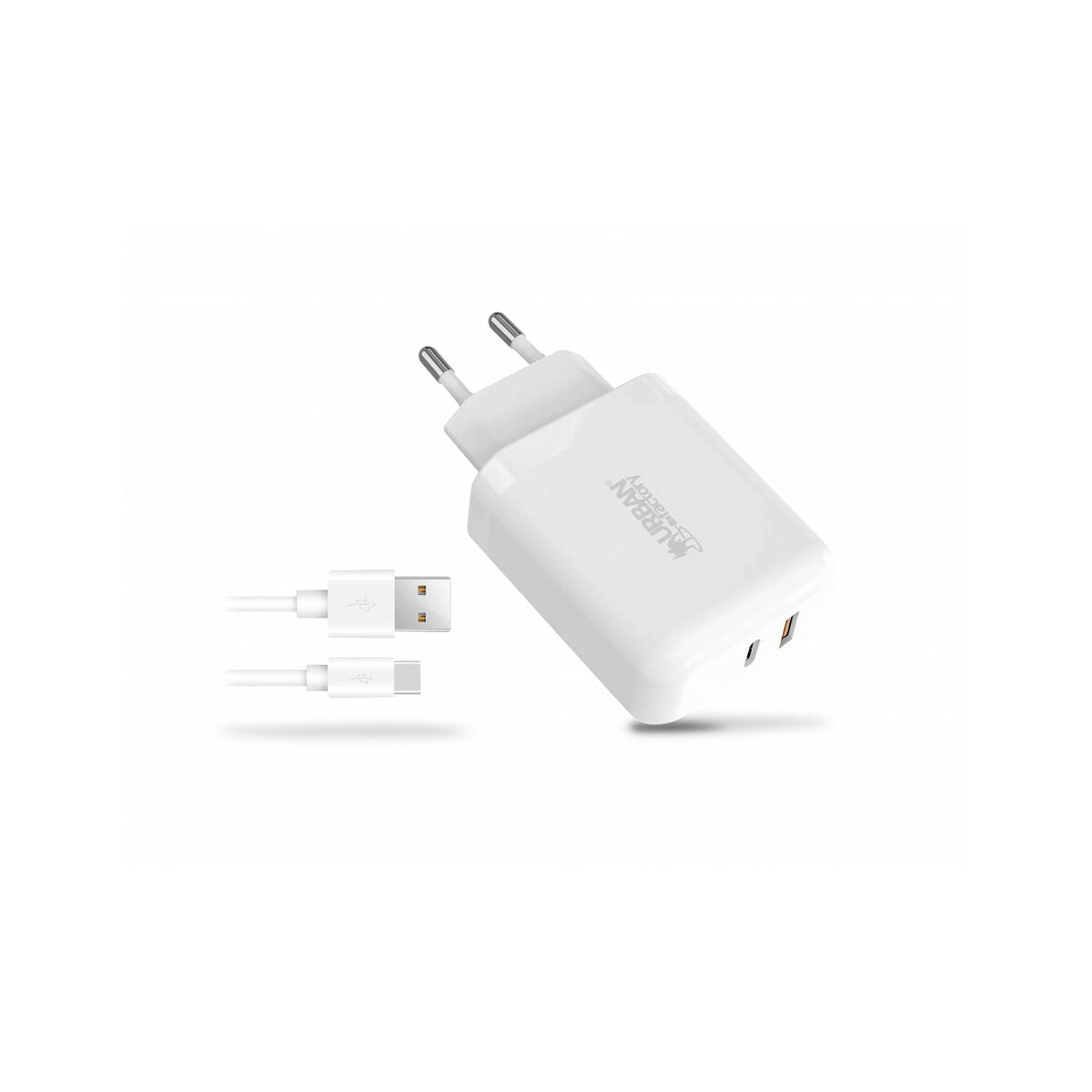 Bärbar laddare Urban Factory PSC45UF Vit finns hos Aktivcamping