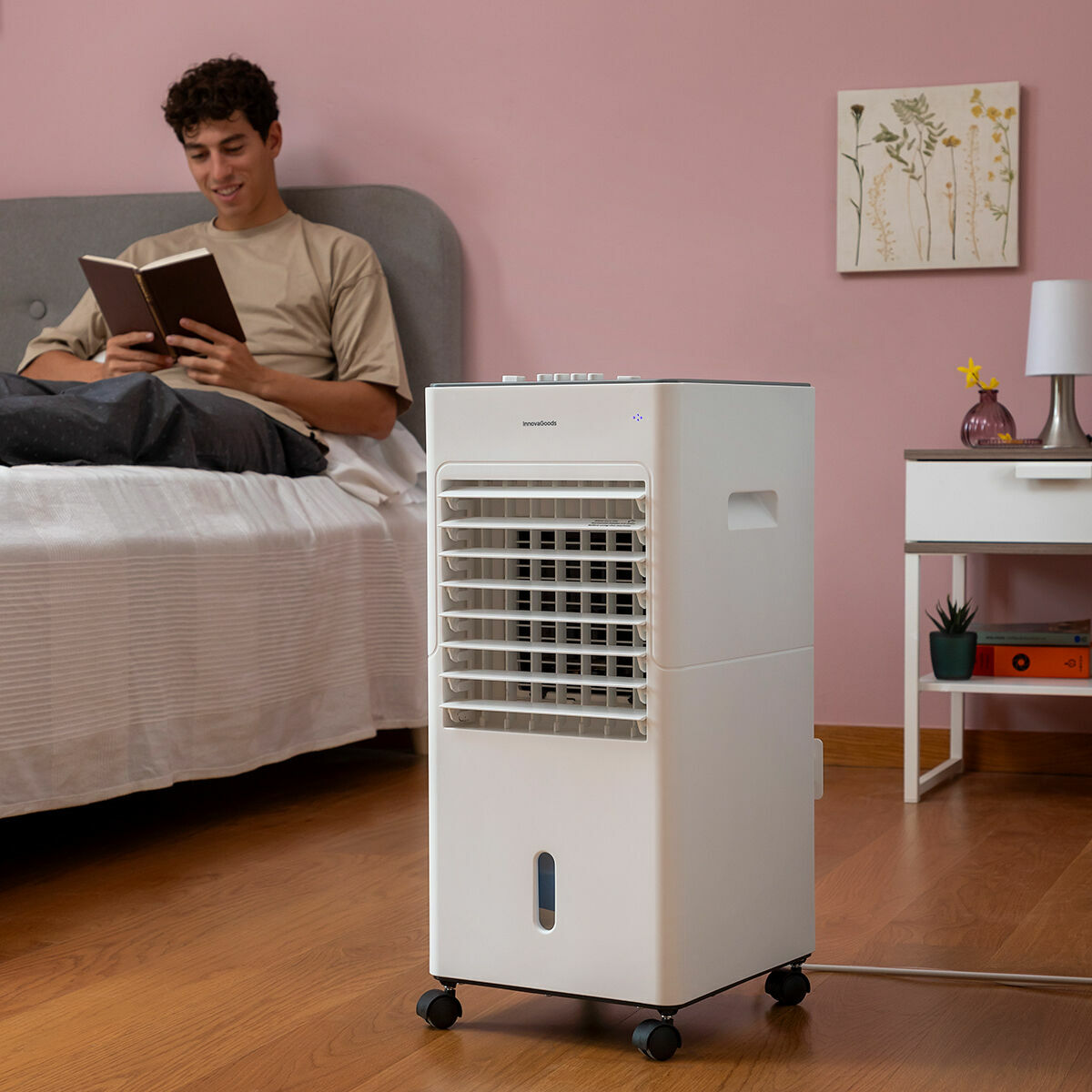 Bärbar multifunktionell evaporativ luftkonditionering Airvecove InnovaGoods 5 L 65 W finns hos Aktivcamping