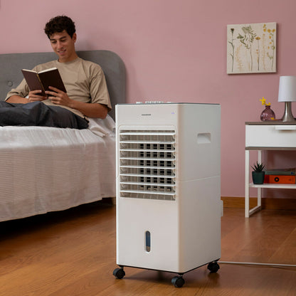 Bärbar multifunktionell evaporativ luftkonditionering Airvecove InnovaGoods 5 L 65 W finns hos Aktivcamping