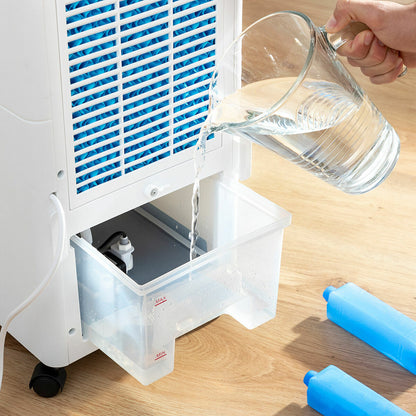 Bärbar multifunktionell evaporativ luftkonditionering Airvecove InnovaGoods 5 L 65 W finns hos Aktivcamping