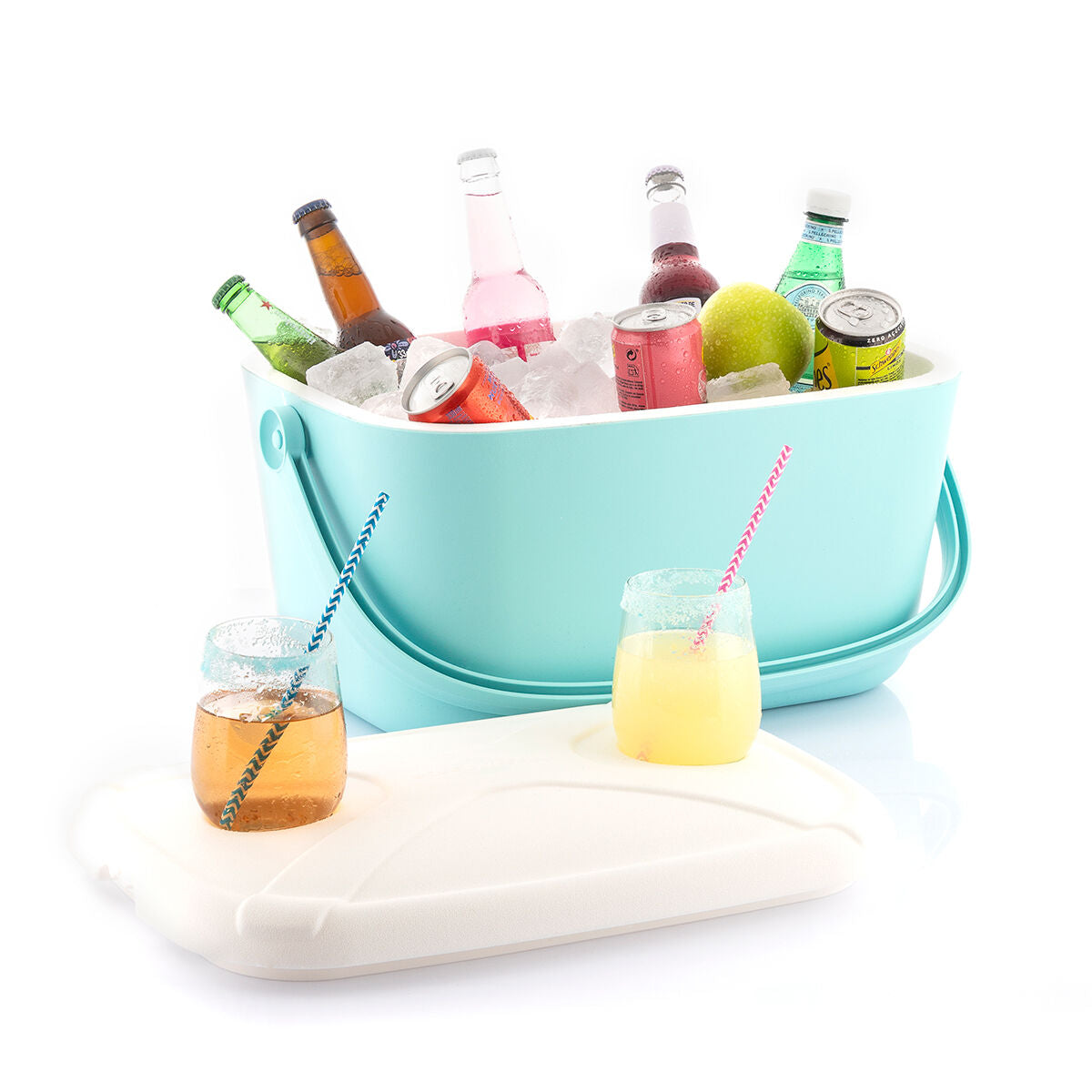 Bärbar styv kylare Koolty InnovaGoods 20 L finns hos Aktivcamping