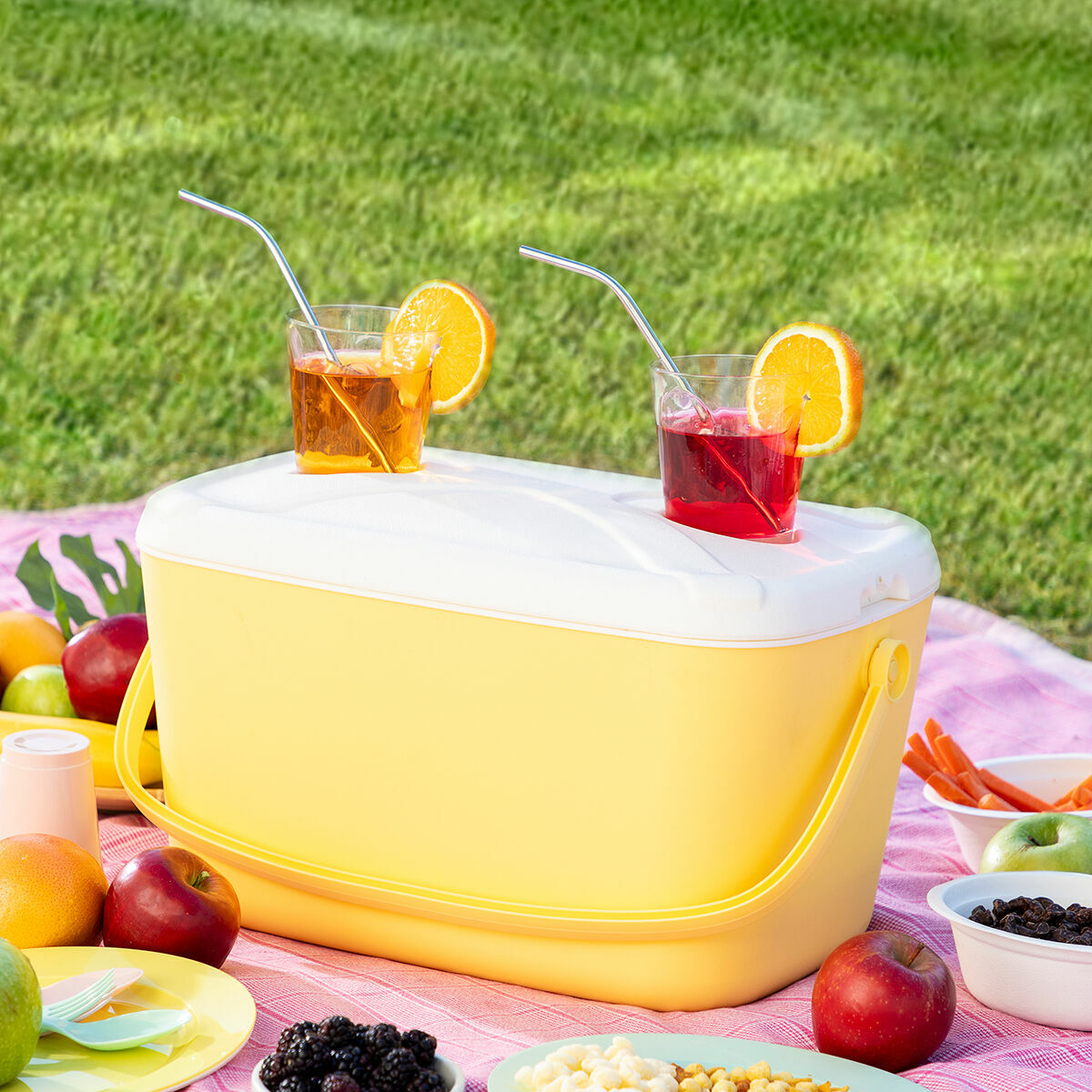 Bärbar styv kylare Lilty InnovaGoods 15 L - finns hos Aktivcamping
