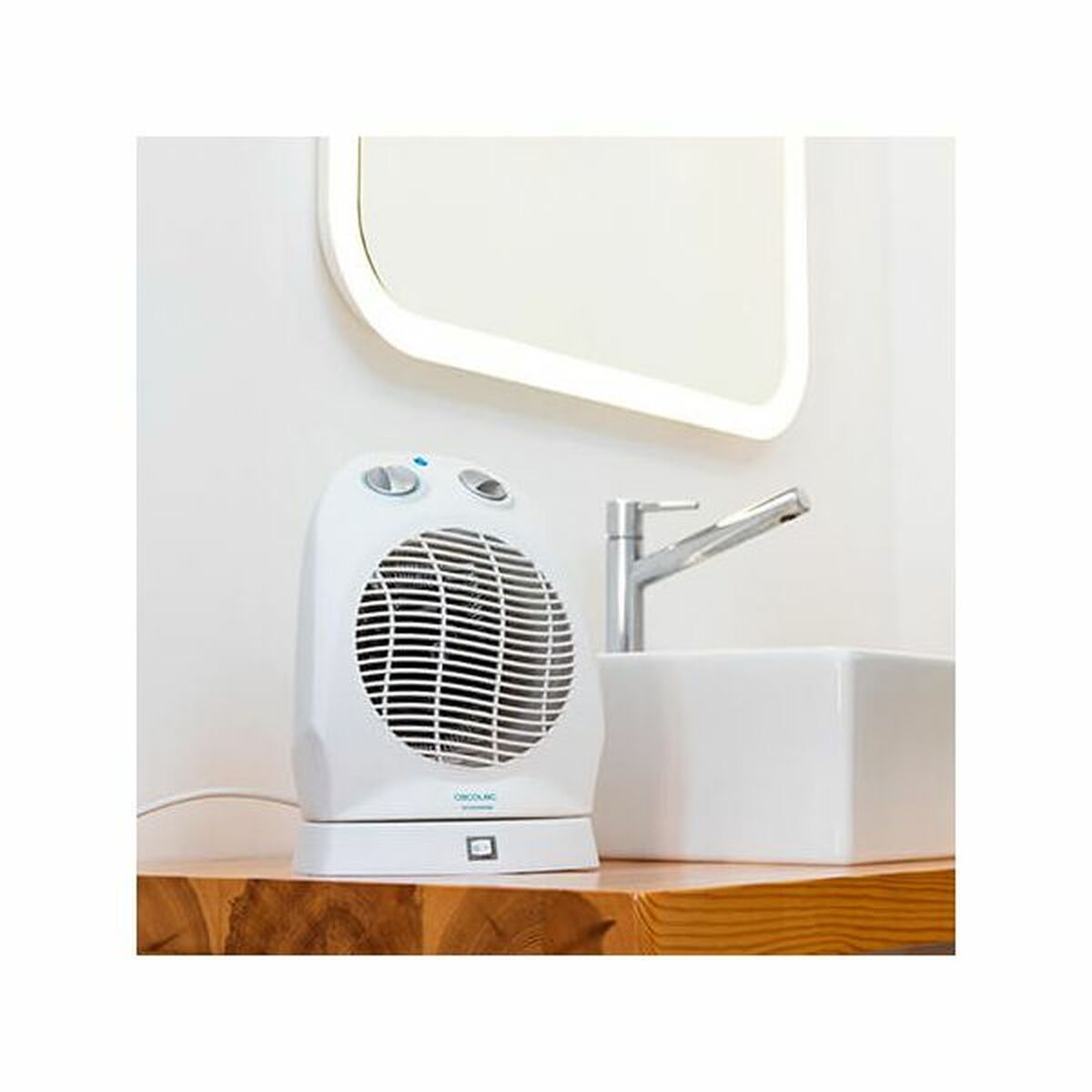 Bärbar värmefläkt Cecotec Ready Warm 9890 Rotate Force 2400 W Vit - finns hos Aktivcamping