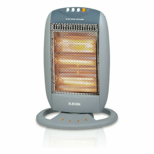 Bärbart värmeelement Haeger HH-120.002A Vit 1200 W finns hos Aktivcamping