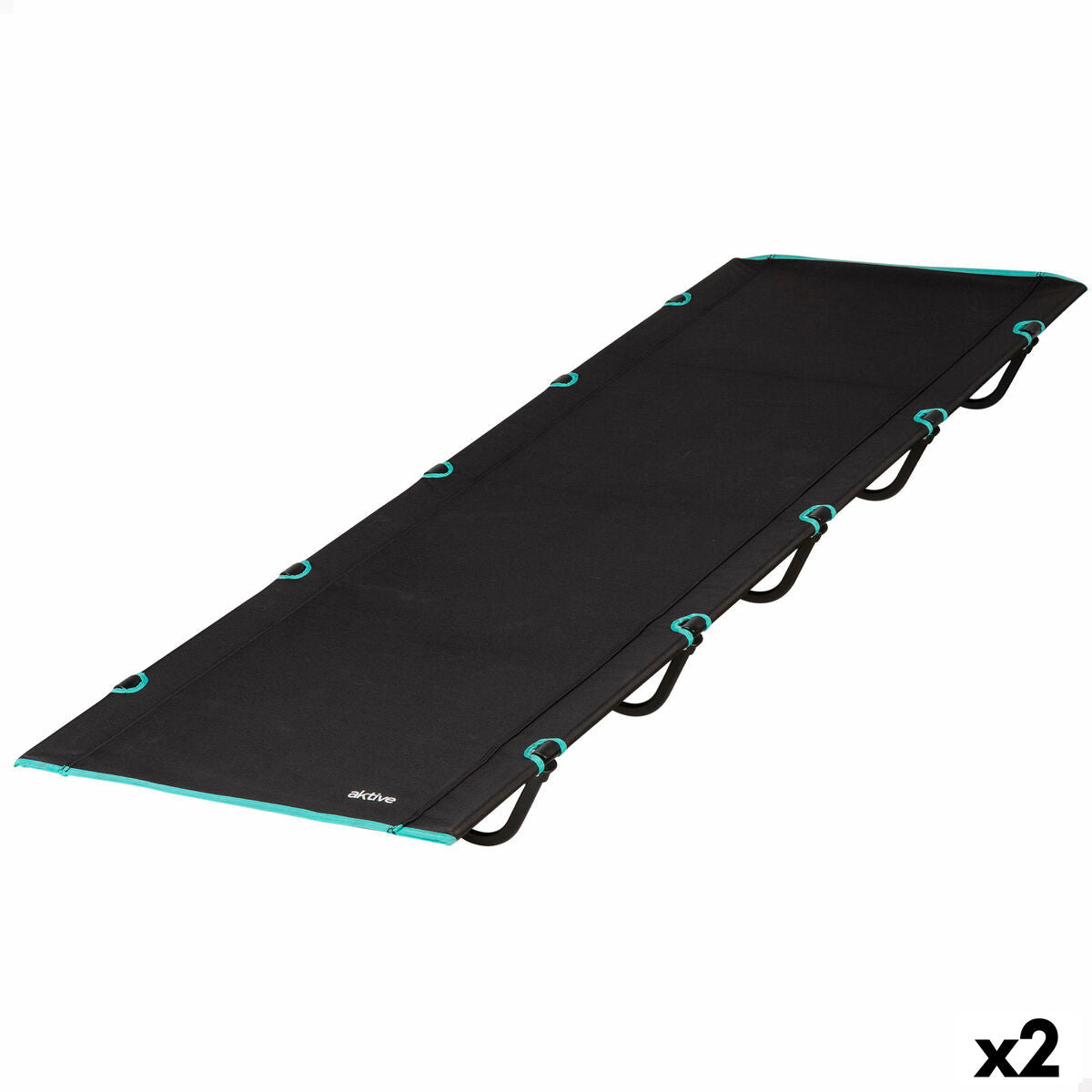 Camping säng Aktive 193 X 14,5 X 67 CM (2 antal) finns hos Aktivcamping