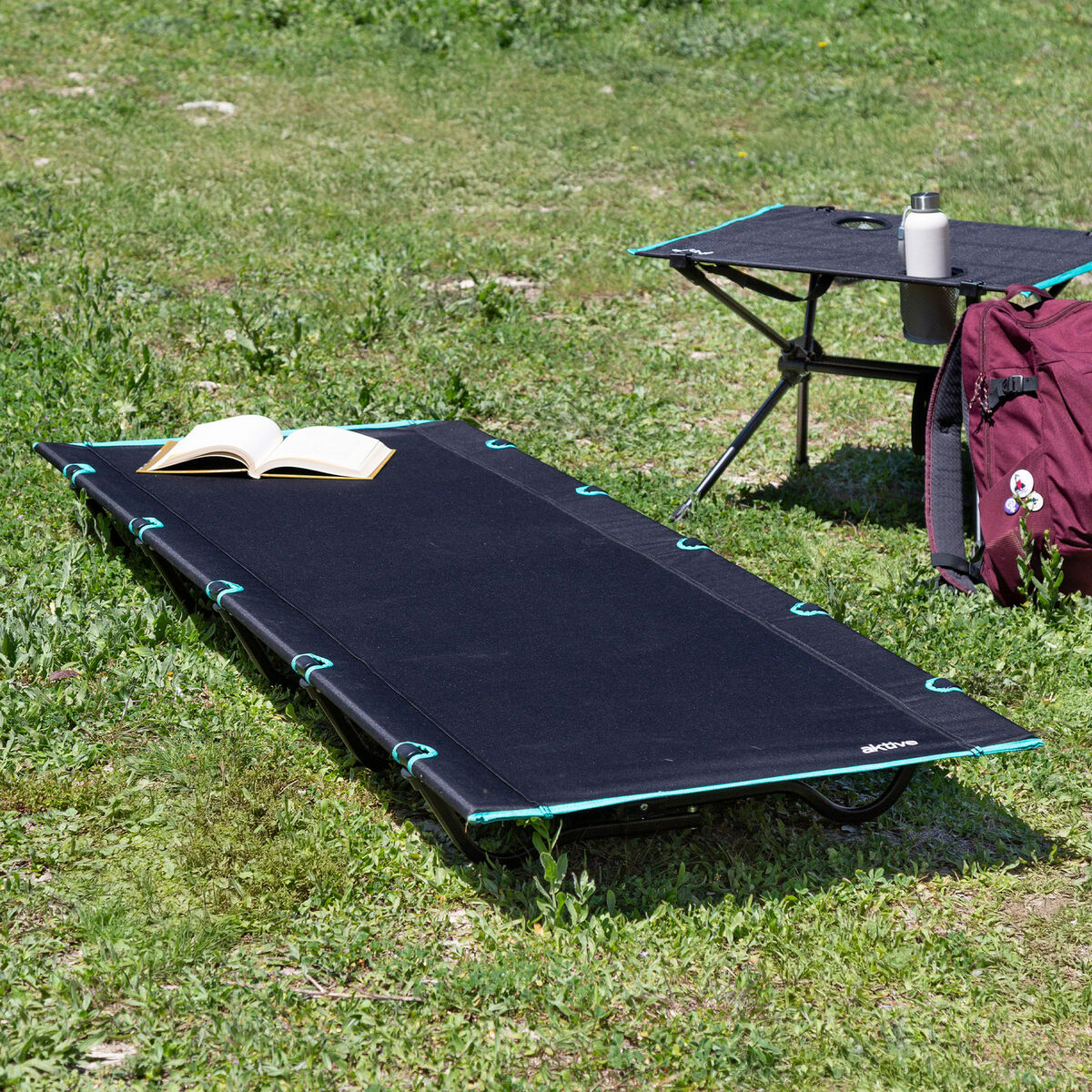 Camping säng Aktive 193 X 14,5 X 67 CM (2 antal) finns hos Aktivcamping