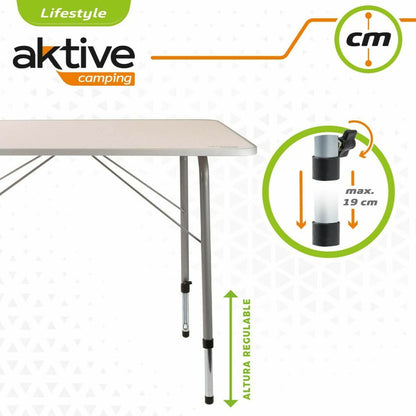 Campingbord Aktive 80 x 60 cm Hopfällbar finns hos Aktivcamping