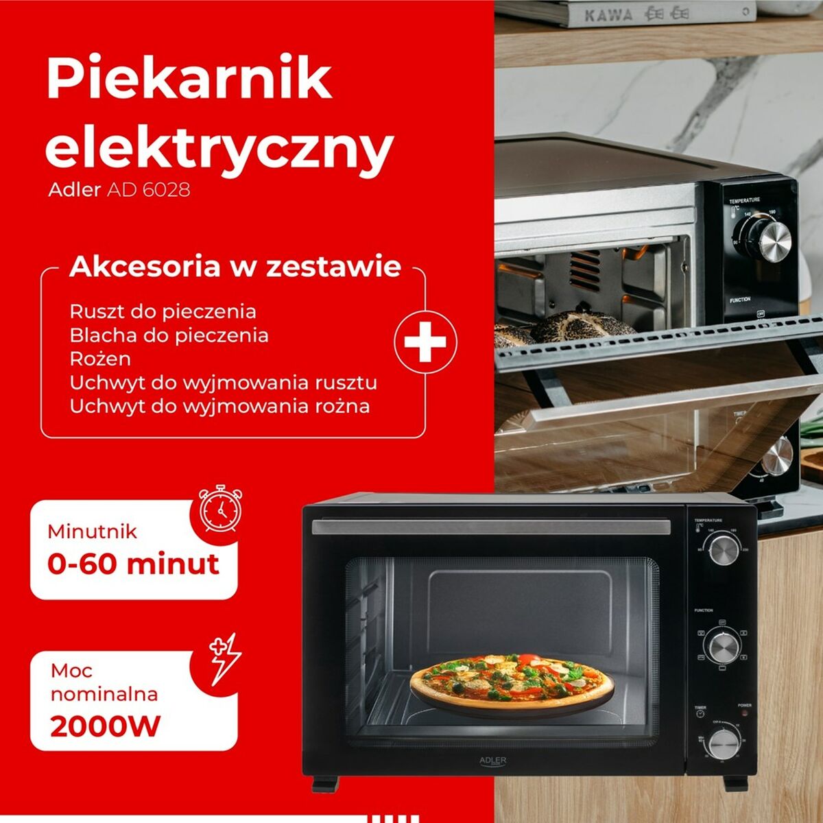 Campingkök Adler AD 6028 2000 W finns hos Aktivcamping