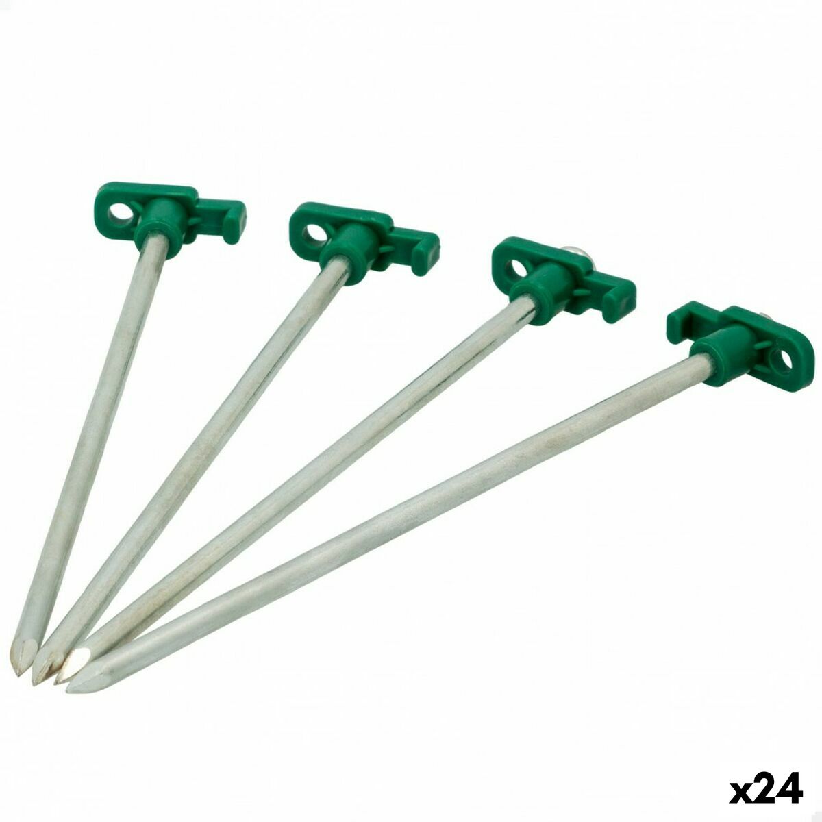 Campingpinne Aktive 25 cm 4 Delar Ø 8 mm (24 antal) finns hos Aktivcamping