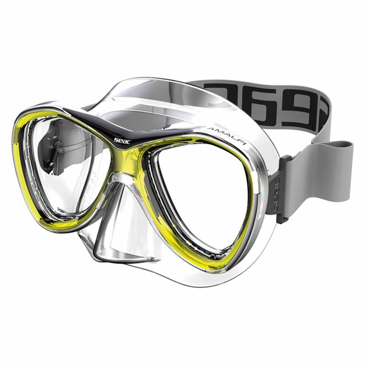 Dykmask Seac 0750079001 Gul finns hos Aktivcamping