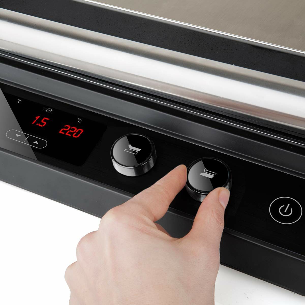 Elektrisk Grill Black & Decker BXGR2000E Svart 2000 W finns hos Aktivcamping