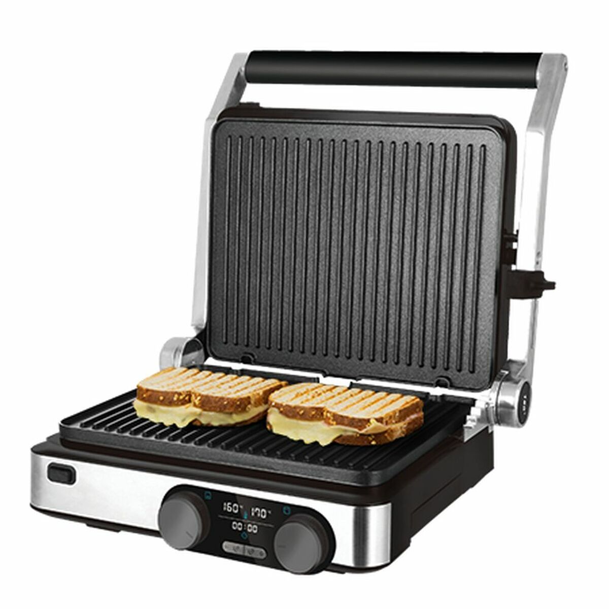 Elektrisk Grill Cecotec Rock’n Grill Dual 2000 W - finns hos Aktivcamping