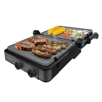 Elektrisk Grill Cecotec Rock’nGrill 2200 Dual finns hos Aktivcamping