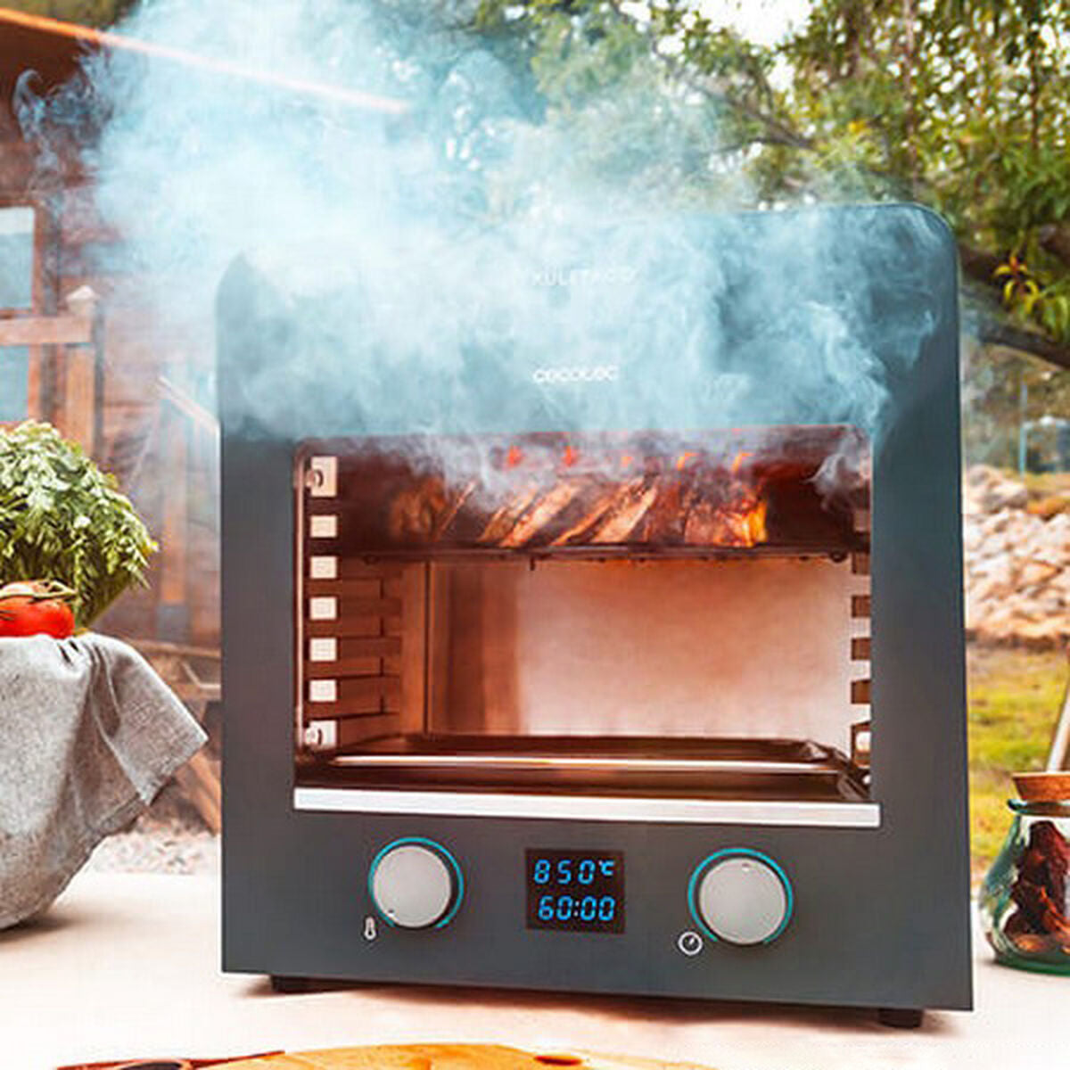 Elektrisk Grillugn Cecotec Txuletaco 8000 Inferno 850ºC 2200W - finns hos Aktivcamping