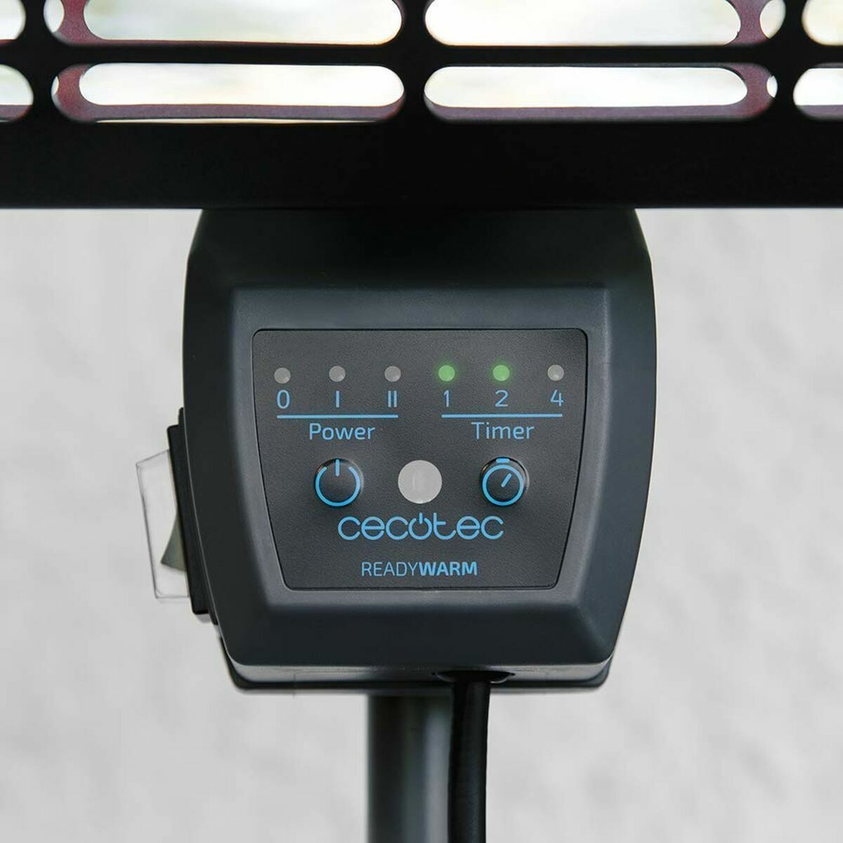 Elektrisk kvartsvärmare Cecotec Ready Warm 8200 Power Quartz Smart 2000W Grå 2000 W finns hos Aktivcamping