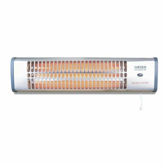 Elektrisk kvartsvärmare Haeger BH-120.003A Silvrig 1200 W finns hos Aktivcamping