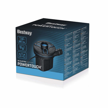 Elektrisk luftpump Bestway 680 l/min finns hos Aktivcamping