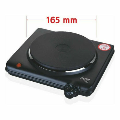 Elektrisk värmeplatta Haeger HP-01B.012A 1500 W Svart finns hos Aktivcamping