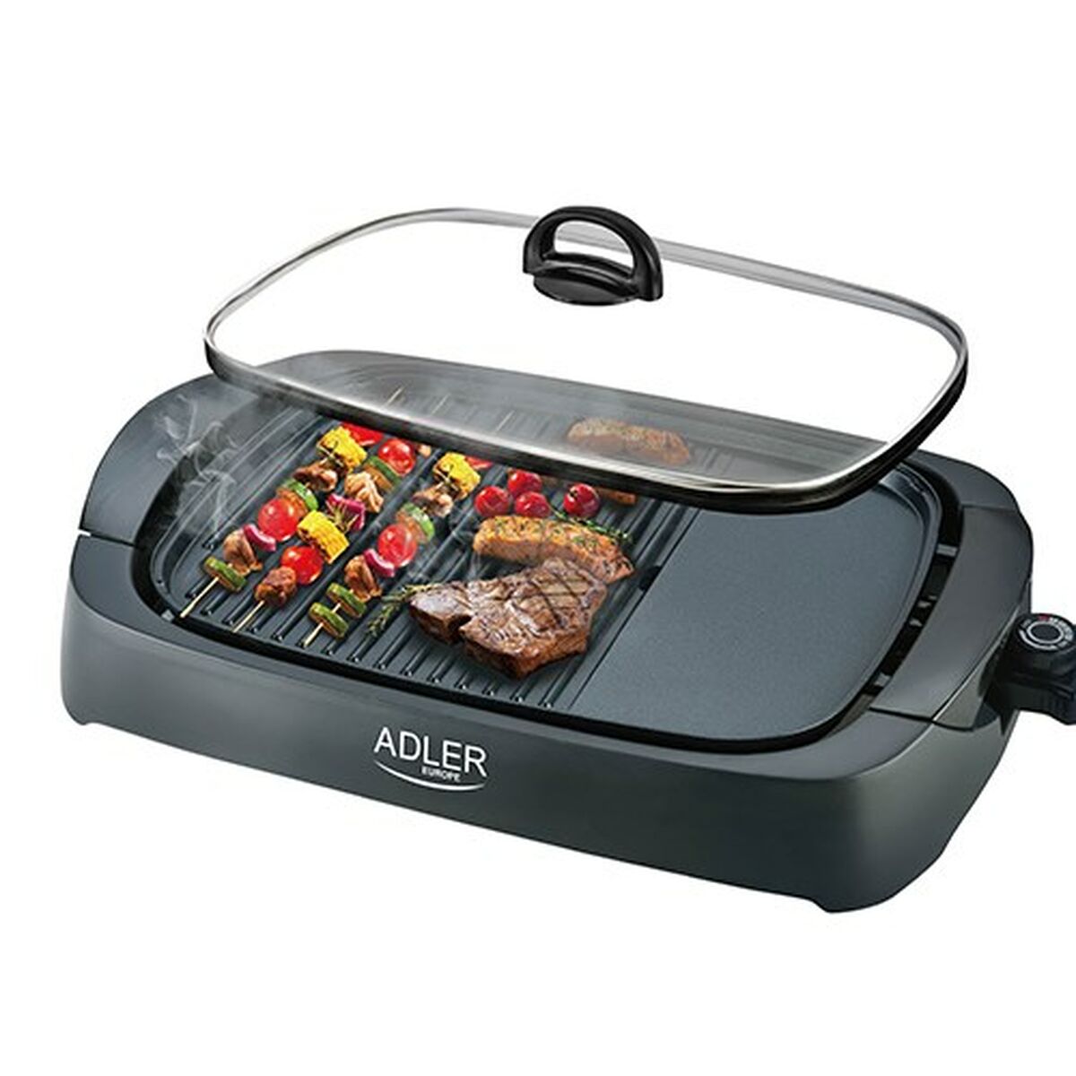 Elektriska Grillen Adler AD 6610 3000 W finns hos Aktivcamping