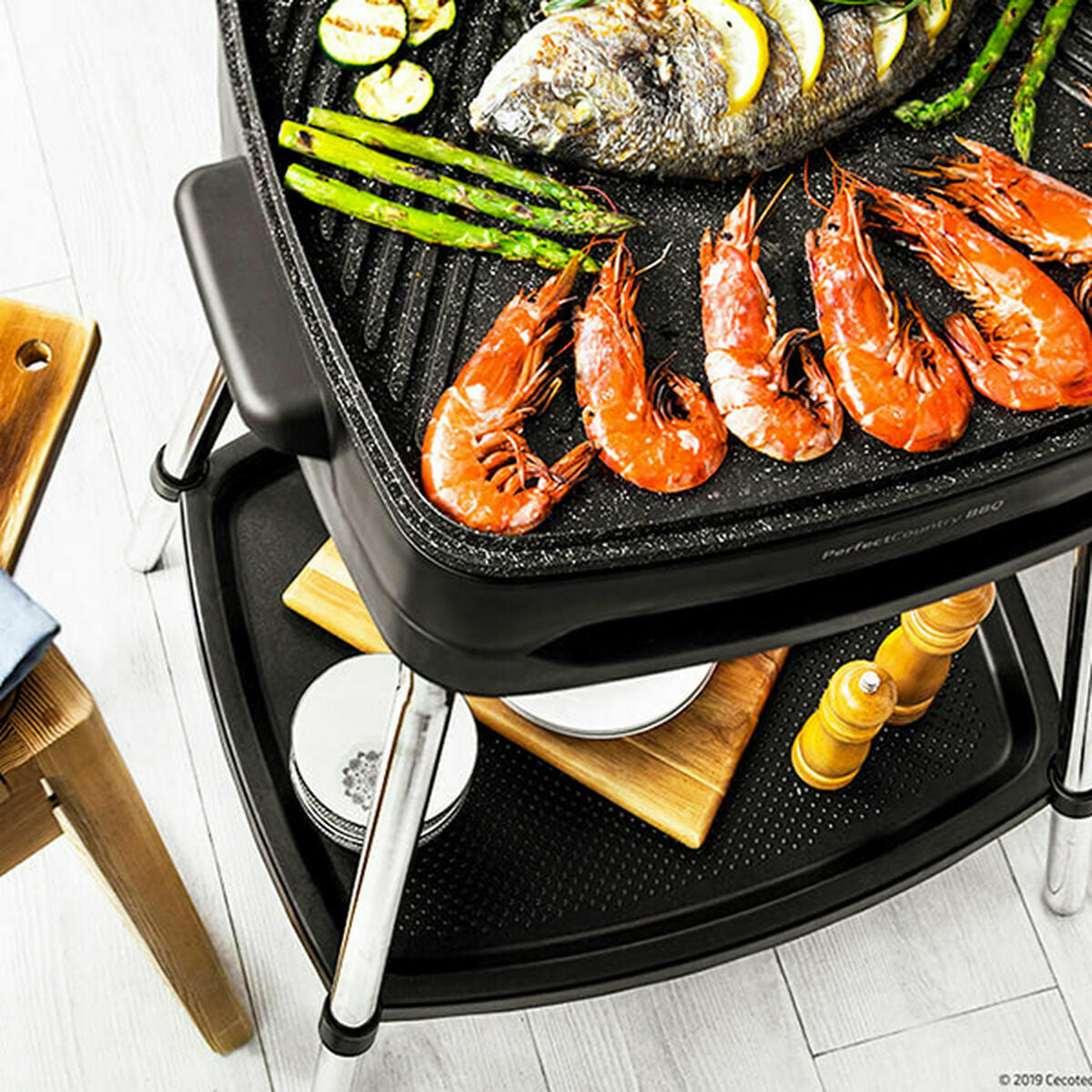 Elektriska Grillen Cecotec PerfectCountry BBQ 2000W finns hos Aktivcamping