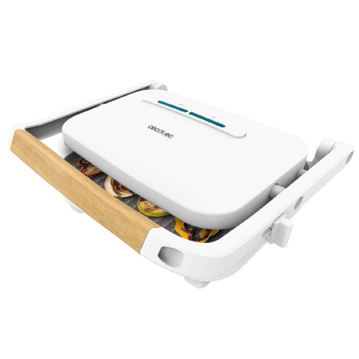 Elektriska Grillen Cecotec Rock'nGrill 1200 Wood W 1300 W finns hos Aktivcamping