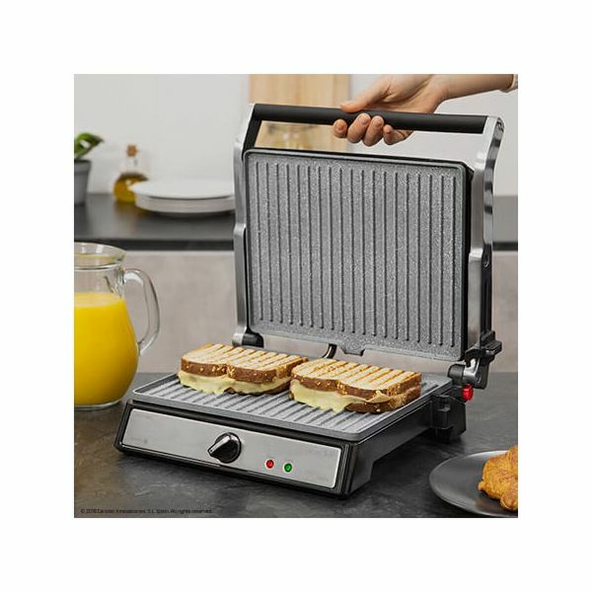 Elektriska Grillen Cecotec Rock´nGrill Multi 2400 UltraRapid 2400 W finns hos Aktivcamping