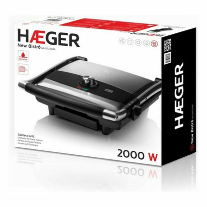 Elektriska Grillen Haeger GR-200.014A 2000 W finns hos Aktivcamping
