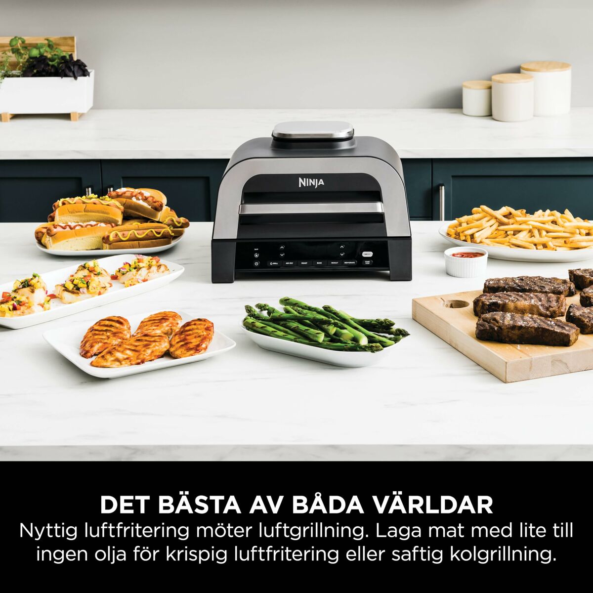 Elektriska Grillen NINJA finns hos Aktivcamping