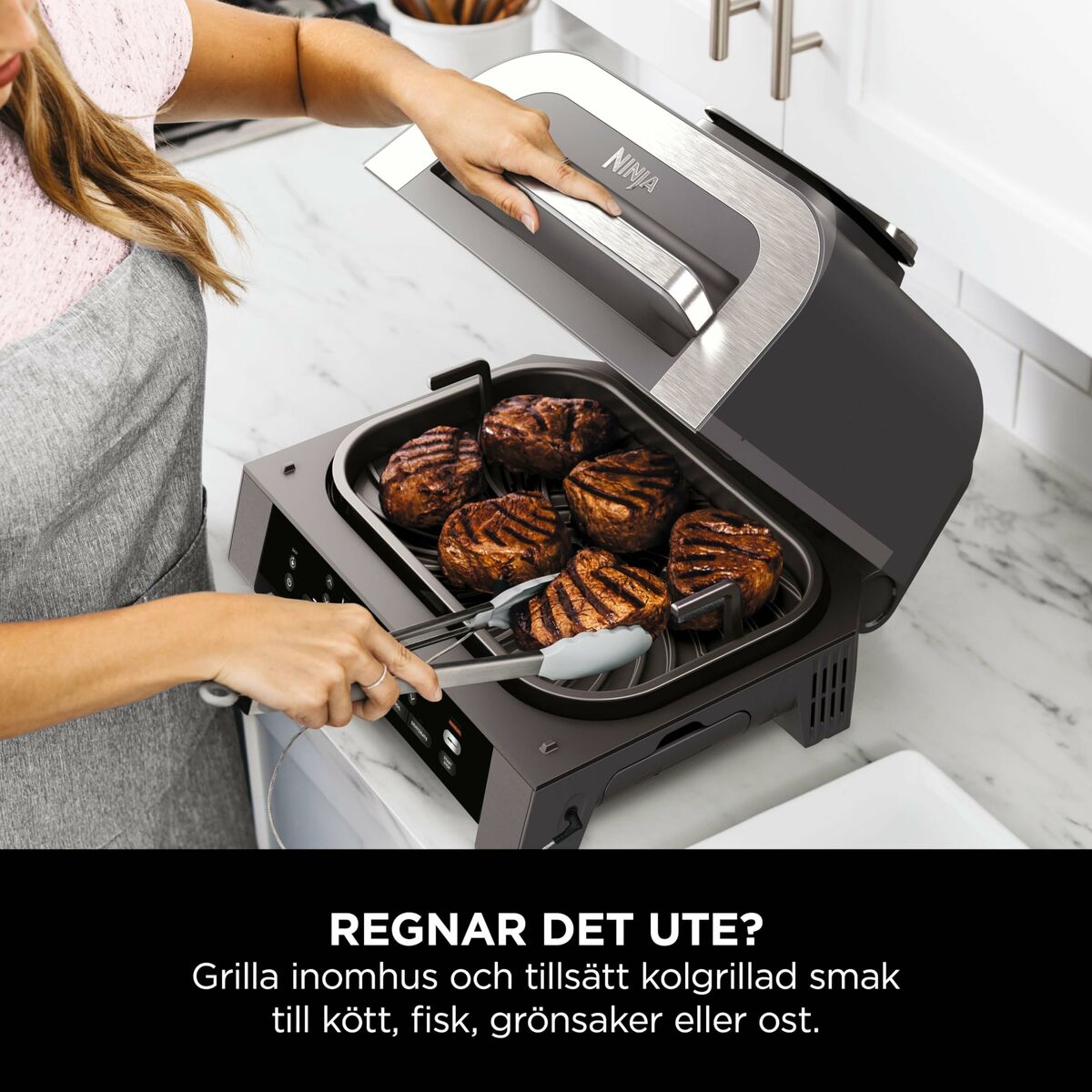 Elektriska Grillen NINJA finns hos Aktivcamping