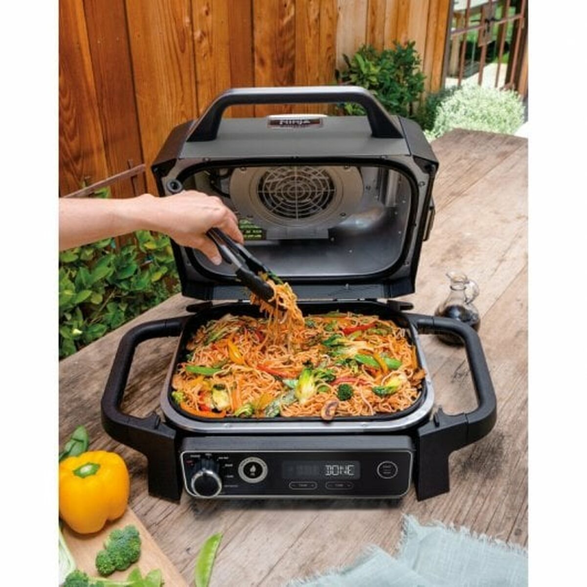 Elektriska Grillen NINJA OG701EU Svart - finns hos Aktivcamping