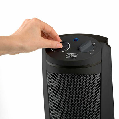 Elektriskt keramiskt värmeelement Black & Decker BXSH2002E Svart 2000 W finns hos Aktivcamping