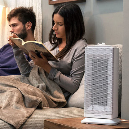 Elektriskt keramiskt värmeelement Cecotec Ready Warm 6200 Ceramic Sky 2000W Vit - finns hos Aktivcamping