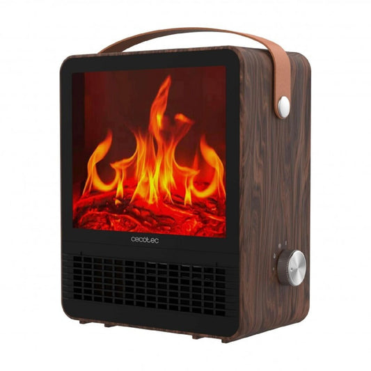 Elektriskt keramiskt värmeelement Cecotec ReadyWarm 1500 Ceramic Flames Svart 1500 W finns hos Aktivcamping