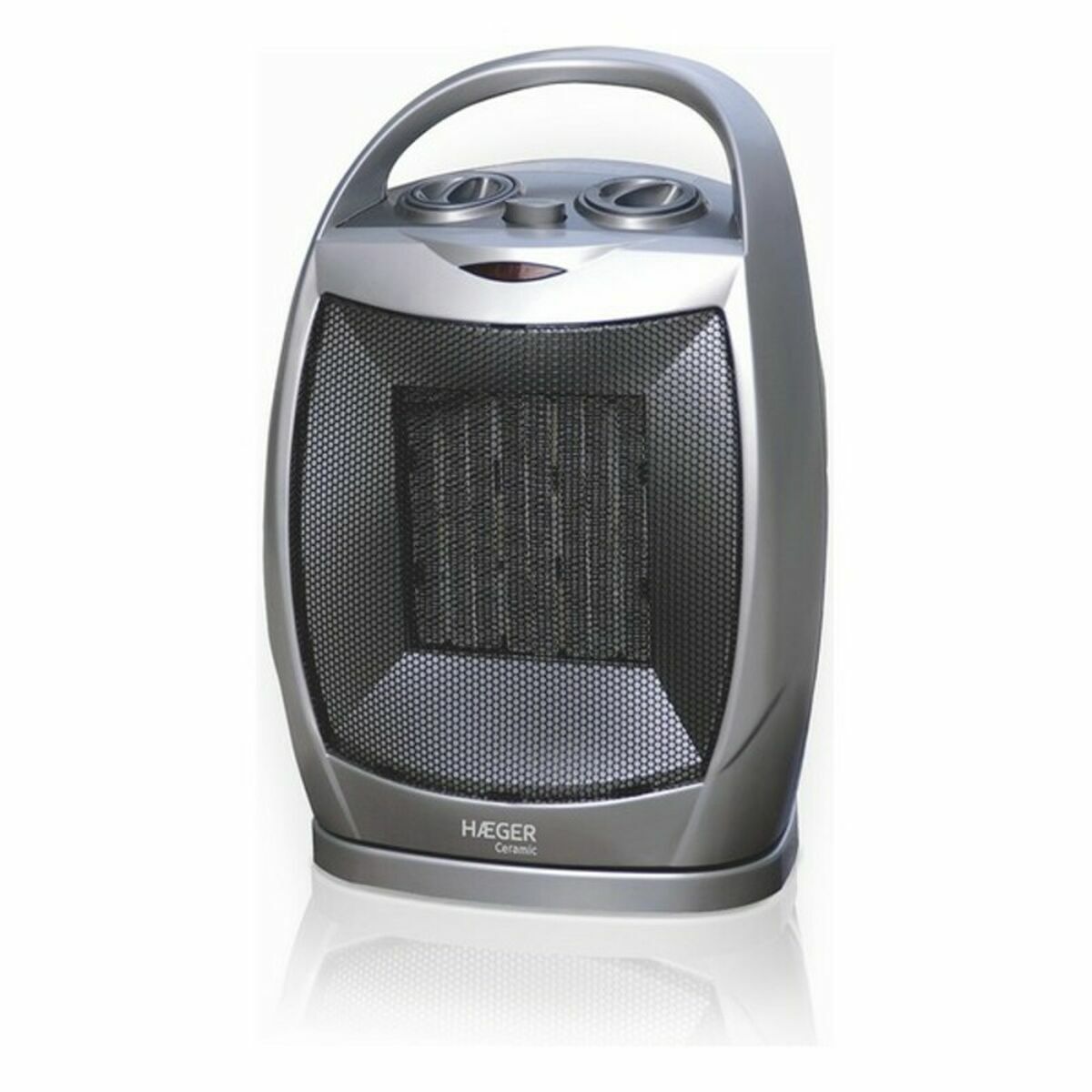 Elektriskt keramiskt värmeelement Haeger FH-15C.012A 1500 W Multicolour finns hos Aktivcamping