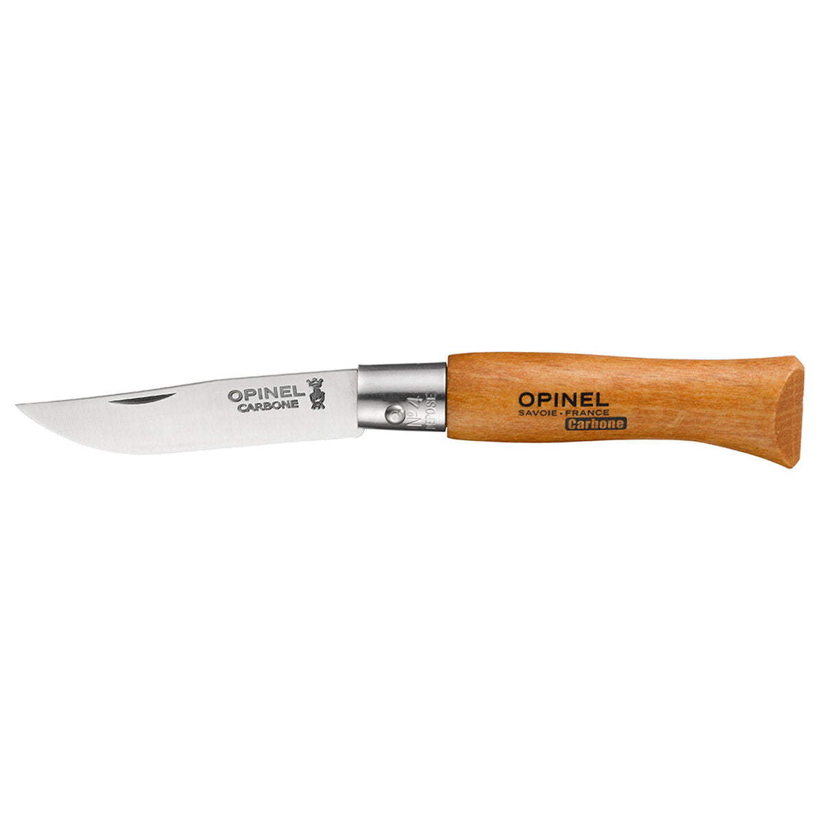 Fickkniv Opinel Nº4 Kolstål bokträ 5 cm finns hos Aktivcamping
