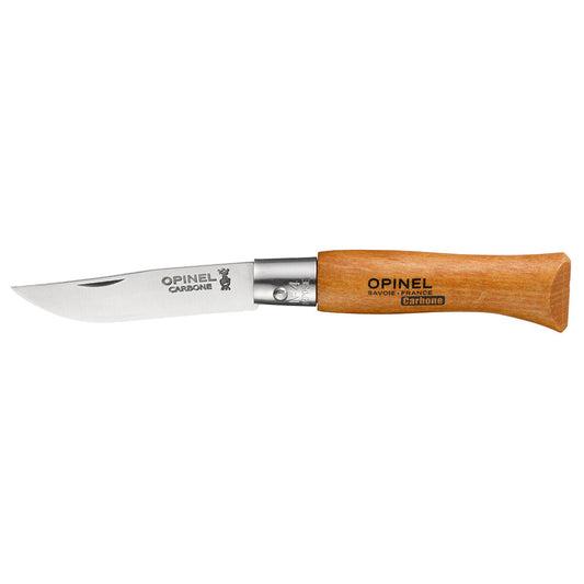 Fickkniv Opinel Nº4 Kolstål bokträ 5 cm finns hos Aktivcamping