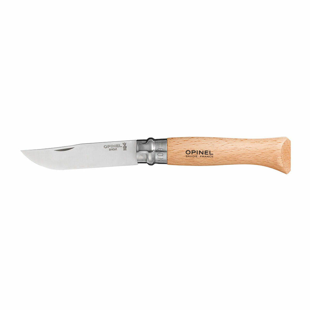 Fickkniv Opinel Nº9 9 cm Rostfritt stål bokträ finns hos Aktivcamping