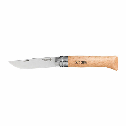 Fickkniv Opinel Nº9 9 cm Rostfritt stål bokträ finns hos Aktivcamping