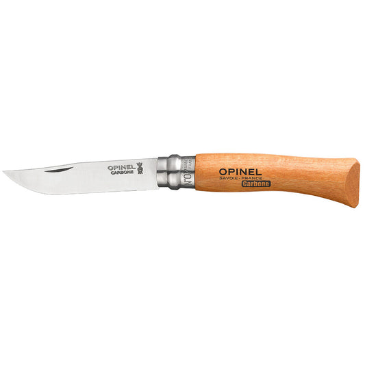Fickkniv Opinel nº7 Kolstål bokträ 8 cm finns hos Aktivcamping