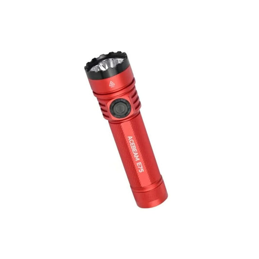 Ficklampa Acebeam E75 RED 6500K finns hos Aktivcamping