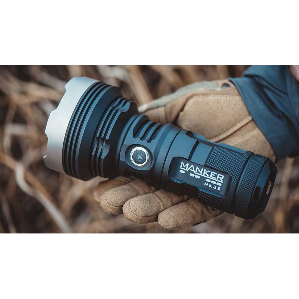 Ficklampa Acebeam L35 2.0 BLUE 5000 Lm finns hos Aktivcamping