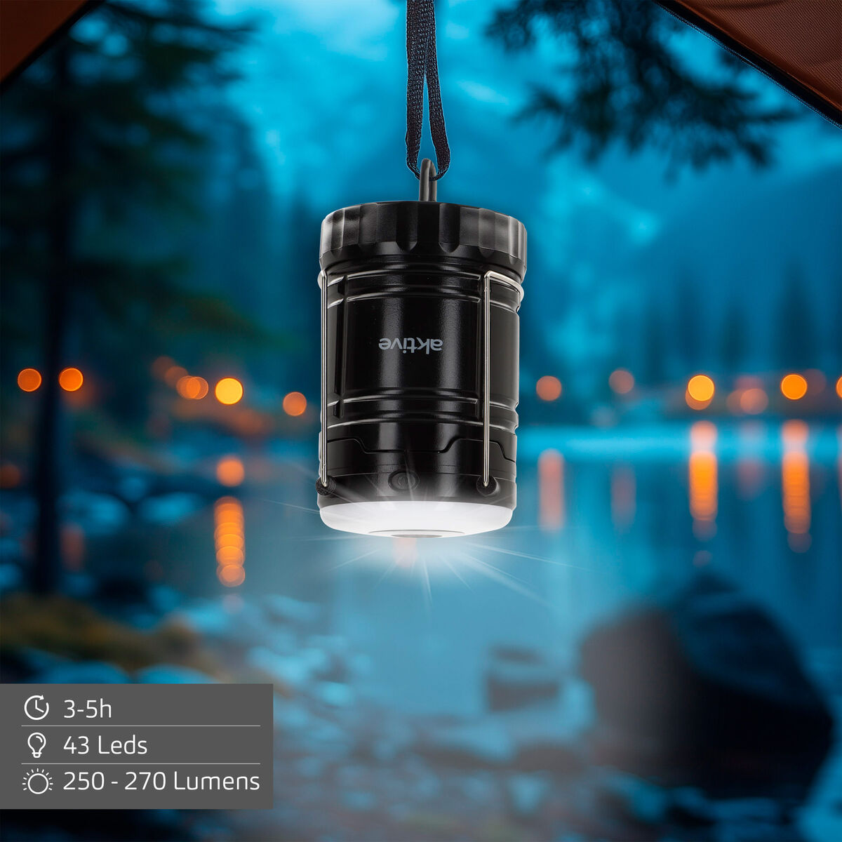 Ficklampa Aktive Plast Camping (6 antal) finns hos Aktivcamping